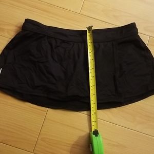 Captiva black bikini skirt